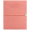 Дневник 48л Original style. Розовый  из искус.кожи, термотисн, поперечн. резинка
