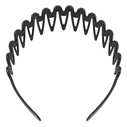 Ободок пластиковый для волос с гребнем